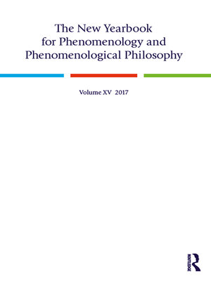 cover image of The New Yearbook for Phenomenology and Phenomenological Philosophy